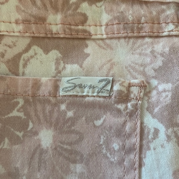 Seven pink camouflage jeans - Picture 2 of 3